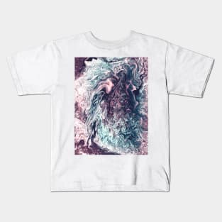 Abstract Fantasy Marble Kids T-Shirt